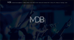 Desktop Screenshot of mdb.cl