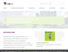Tablet Screenshot of mdb.nl