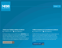 Tablet Screenshot of mdb.eu